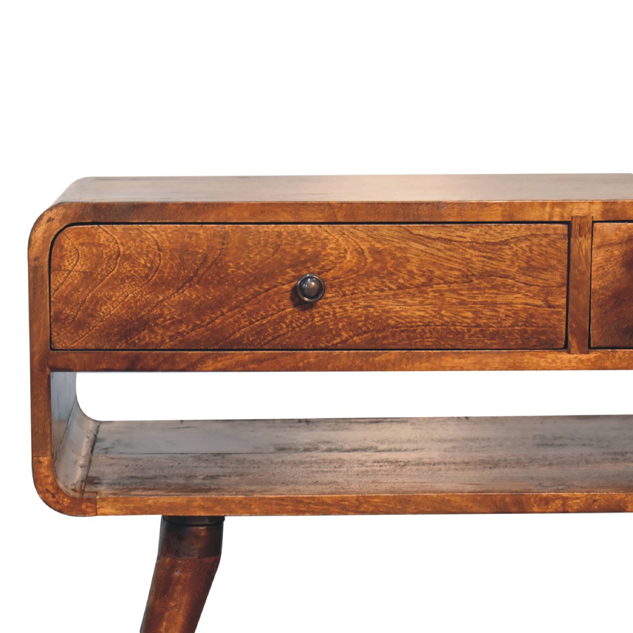 Reverse Curved Chestnut Media Unit - Image 5